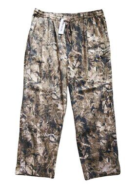 18 Centimeters Pants Men’s XXL Brown Tan Camo Print Camouflage Lounge Streetwear